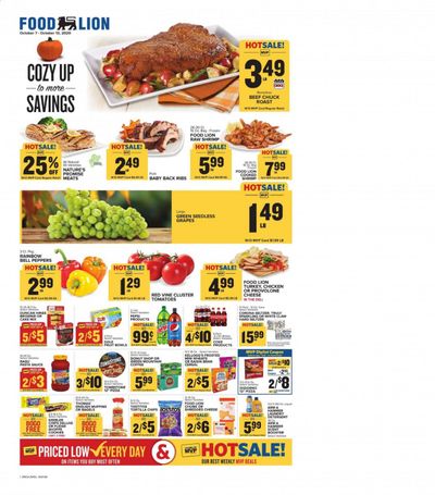 Food Lion (WV) Weekly Ad Flyer October 7 to October 13