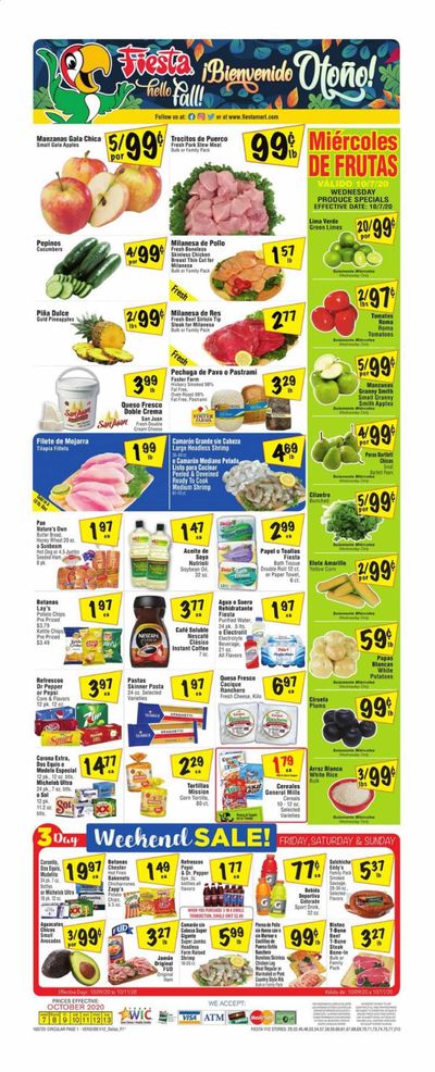 Fiesta Mart Weekly Ad Flyer October 7 to October 13