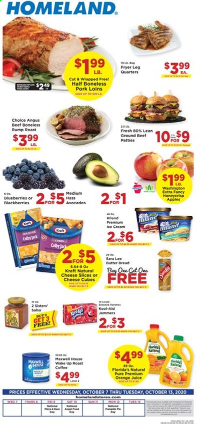 Homeland Weekly Ad Flyer October 7 to October 13