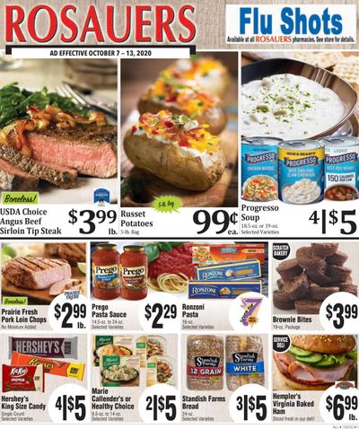 Rosauers Weekly Ad Flyer October 7 to October 13