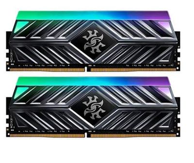 XPG Spectrix D41 Pack of 2 memory modules U-DIMM PC4-25600 RGB 3200 MHz 32 GB (2 x 16 GB) 228 pins For At Amazon Canada