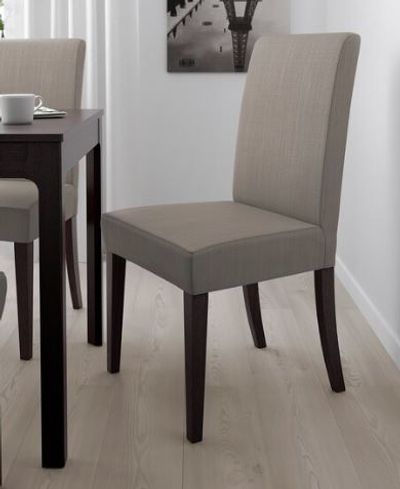 HENRIKSDAL Chair, dark brown, Nolhaga gray-beige For $54.99 At IKEA Canada