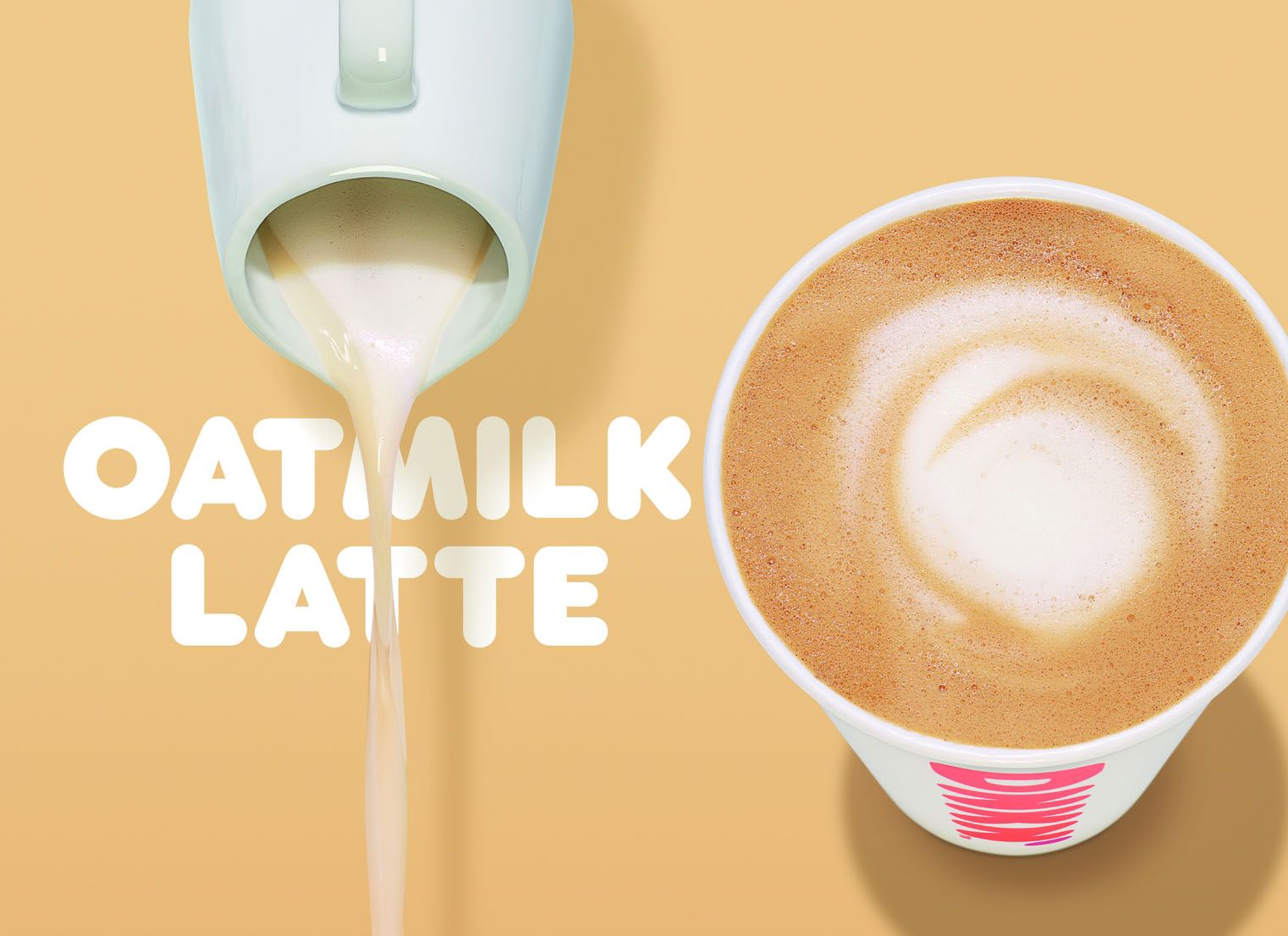 Non-Dairy Milk Substitute Now Offered with Nationwide Oatmilk Launch at Dunkin' Donuts 