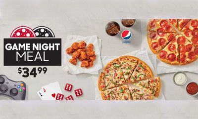 Game Night Meal-$34.99 at Pizza Hut