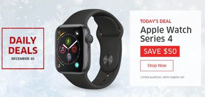 The Source Canada Daily Deals: Today, Save $50 off Apple Watch