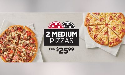Two Medium Pizzas Deal- CAN at Pizza Hut