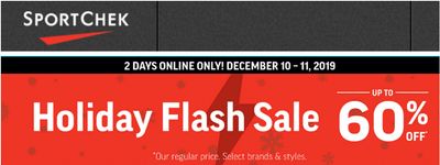Sport Chek Canada Online Flash Sale: Save up to 60% Off