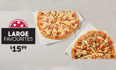 Large Favourites Deal-CAN at Pizza Hut