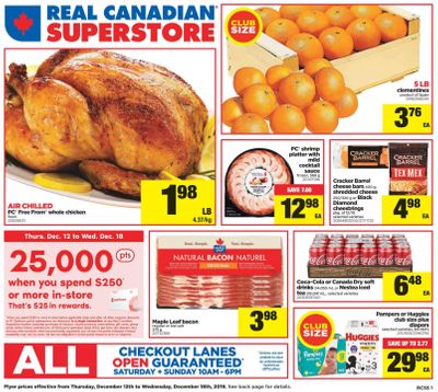 Real Canadian Superstore (ON) Flyer December 12 to 18