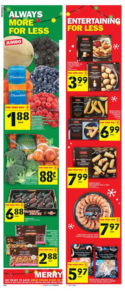 Food Basics (Hamilton Region) Flyer December 12 to 18