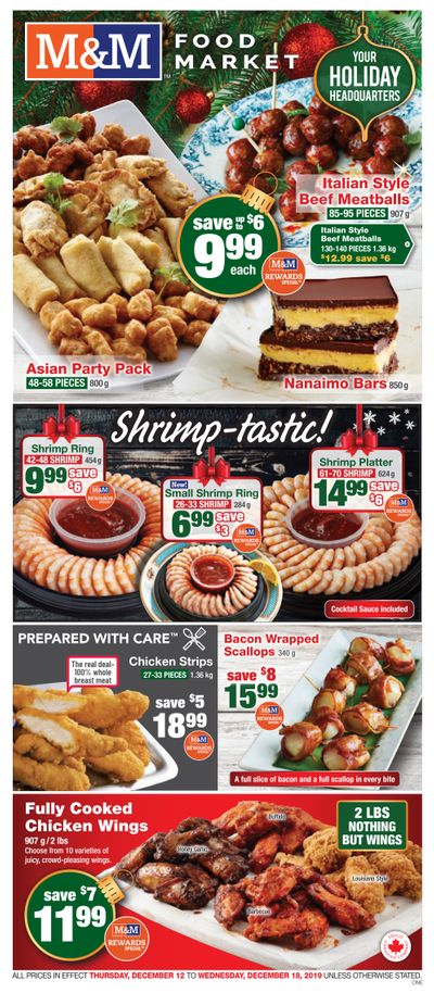 M&M Food Market (ON) Flyer December 12 to 18
