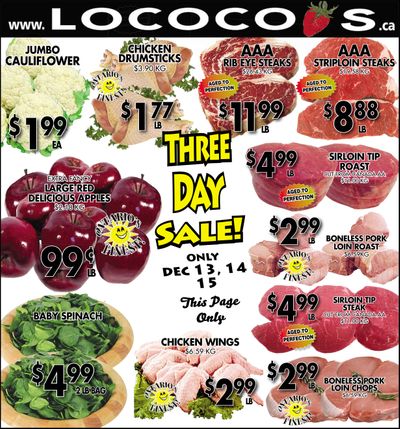 Lococo's Flyer December 13 to 19