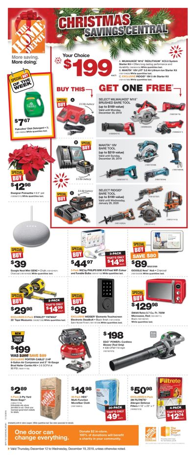 Home Depot (BC) Flyer December 12 to 18