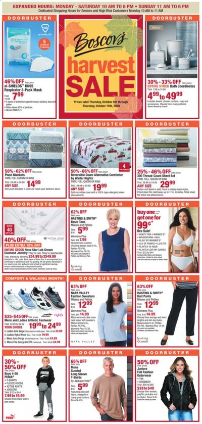 Boscov's Weekly Ad Flyer October 8 to October 15