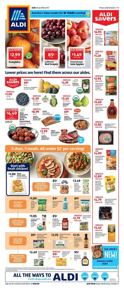 ALDI (NY, OH, PA, WV) Weekly Ad Flyer October 7 to October 13