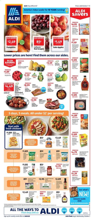 ALDI (NC, SC, VA) Weekly Ad Flyer October 7 to October 13