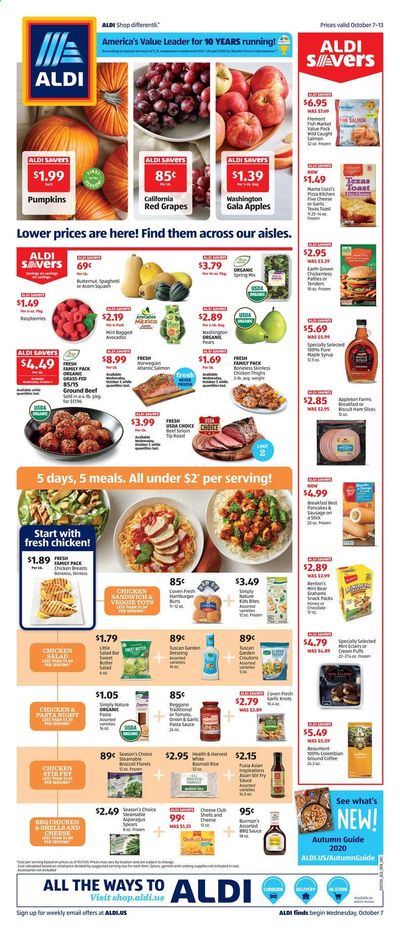ALDI (OK, TX) Weekly Ad Flyer October 7 to October 13