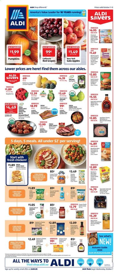 ALDI (DC, MD, PA, VA) Weekly Ad Flyer October 7 to October 13