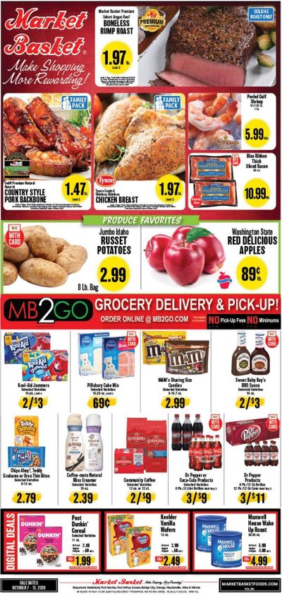 Market Basket Weekly Ad Flyer October 7 to October 13