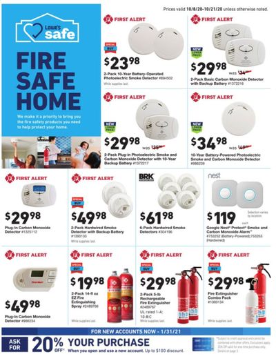 Lowe's Weekly Ad Flyer October 8 to October 21
