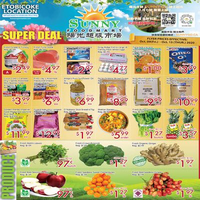 Sunny Foodmart (Etobicoke) Flyer October 9 to 15