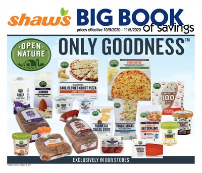 Shaw’s Weekly Ad Flyer October 9 to November 5