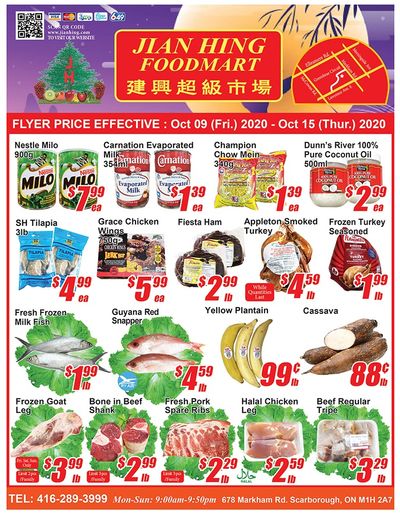 Jian Hing Foodmart (Scarborough) Flyer October 9 to 15