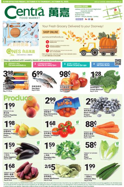 Centra Foods (Aurora) Flyer October 9 to 15