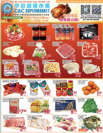 C&C Supermarket Flyer October 9 to 15