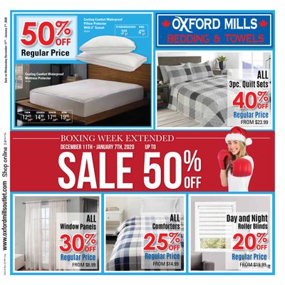 Oxford Mills Flyer December 11 to January 7