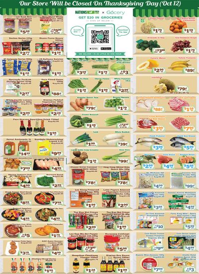 Nations Fresh Foods (Mississauga) Flyer October 9 to 15