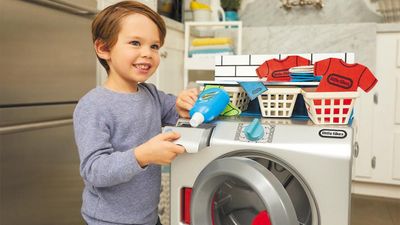 Little Tikes First Washer-Dryer Realistic Pretend Play Appliance for Kids On Sale for $64.97 at Walmart Canada