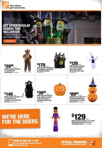 The Home Depot Weekly Ad Flyer October 8 to October 15