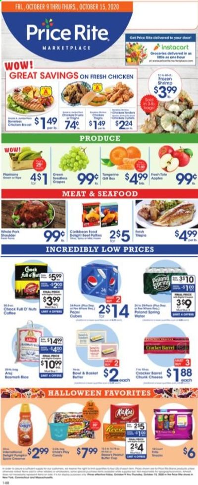 Price Rite Weekly Ad Flyer October 9 to October 15