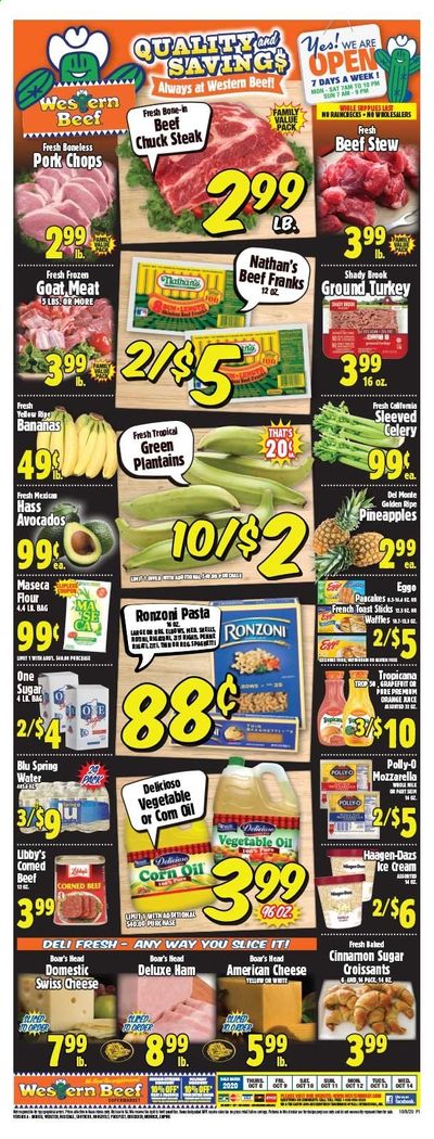 Western Beef Weekly Ad Flyer October 8 to October 14