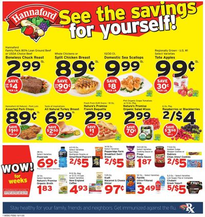 Hannaford (ME) Weekly Ad Flyer October 11 to October 17