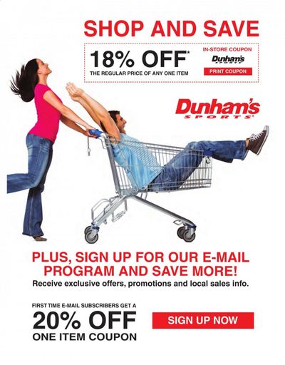 Dunham's Sports Weekly Ad Flyer October 9 to January 8