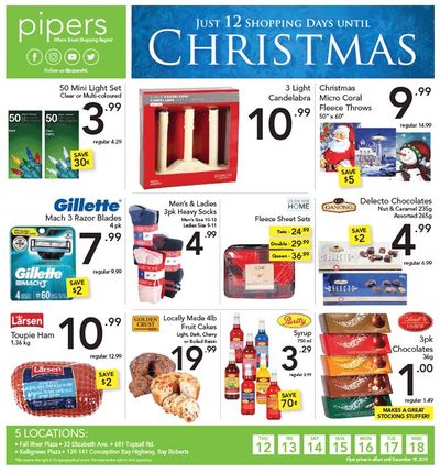 Pipers Superstore Flyer December 12 to 18