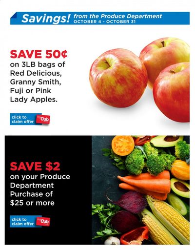Cub Foods Weekly Ad Flyer October 6 to October 31