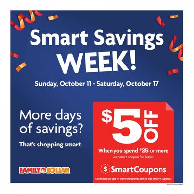 Family Dollar Weekly Ad Flyer October 11 to October 17