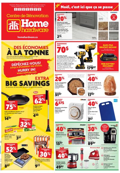 Home Hardware Building Centre (QC) Flyer December 12 to 18