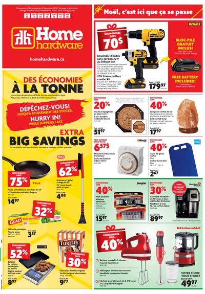 Home Hardware (QC) Flyer December 12 to 18