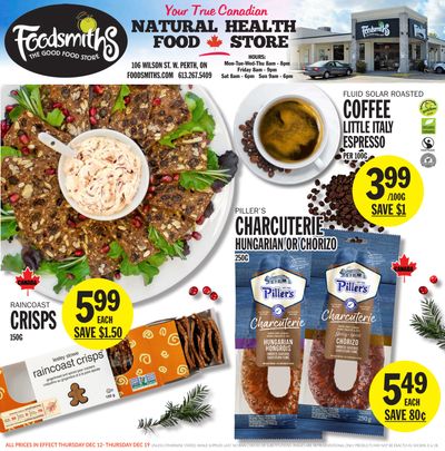 Foodsmiths Flyer December 12 to 19