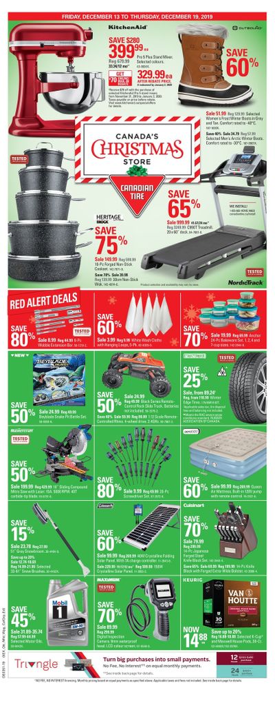 Canadian Tire (Atlantic) Flyer December 13 to 19