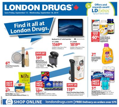 London Drugs Flyer September 13 to 18