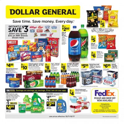 Dollar General (NC, SC) Weekly Ad Flyer October 11 to October 17