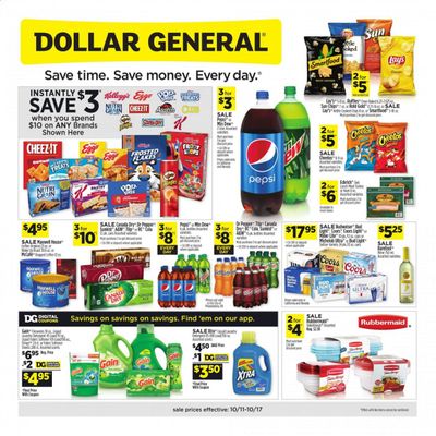 Dollar General (CA, NV) Weekly Ad Flyer October 11 to October 17 Dollar General (CA, NV) Weekly Ad Flyer October 11 to October 17