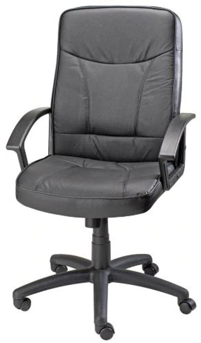 For Living Polyurethane Split Leather Office Chair On Sale for $79.99 (Save $80) at Canadian Tire Canada