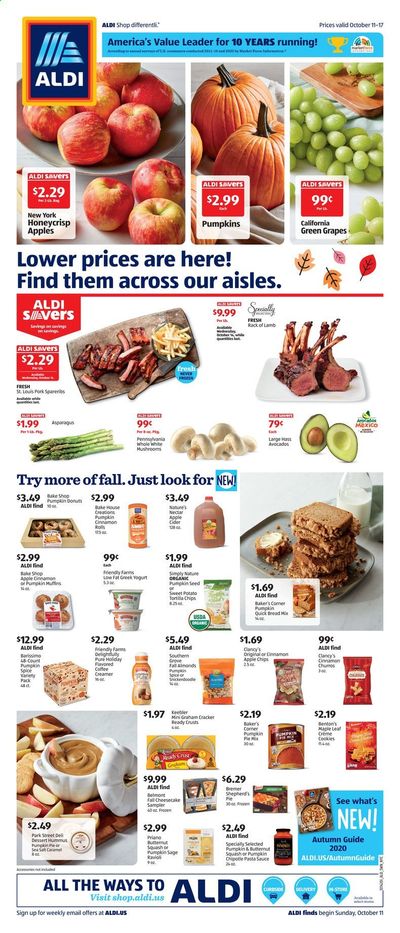 ALDI (NY) Weekly Ad Flyer October 11 to October 17