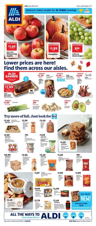 ALDI (NY) Weekly Ad Flyer October 11 to October 17